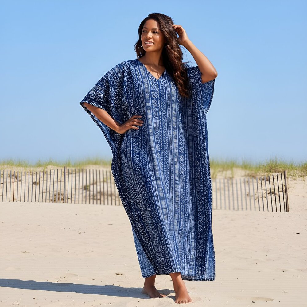 Tribal Intimates Gypsie Blu | Intimates & Sleepwear | Tribal Printed Navy Blue Polyester ...